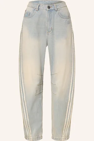 adidas Barrel Jeans ADILENIUM SEASON 3 BANANA FITED WASHED DENIM