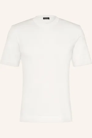 Ermenegildo Zegna T-Shirt mit Seide