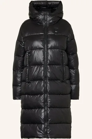 Blauer Steppmantel MARTHA
