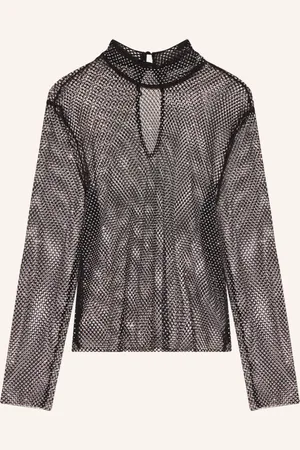 Gestuz Longsleeve YADEGZ mit Schmucksteinen