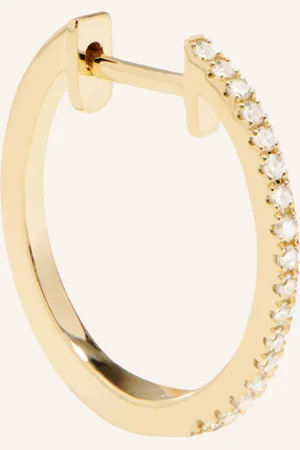 JUULS & KARATS Single Ohrring HUGGIE 003 by GLAMBOU