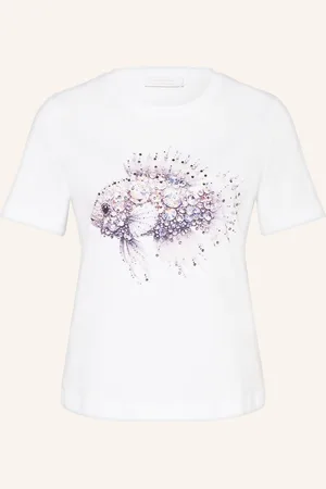 Rich & Royal T-Shirt mit Schmucksteinen