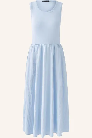 Oui Kleid im Materialmix