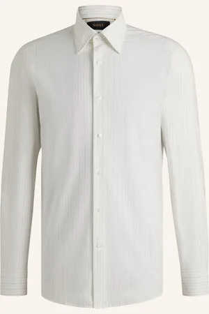 HUGO BOSS Business Hemd L-HAYS-HBD-C1-251 Slim Fit