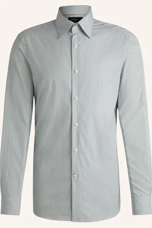 HUGO BOSS Business Hemd L-HAYS-HBD-C1-251 Slim Fit