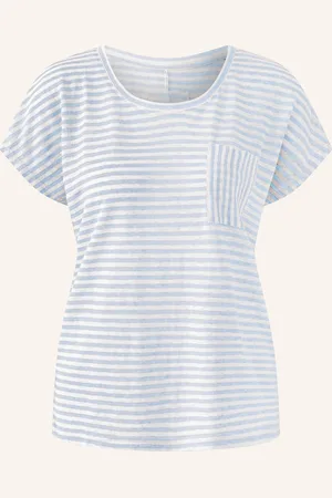 Oui T-Shirt aus Leinen