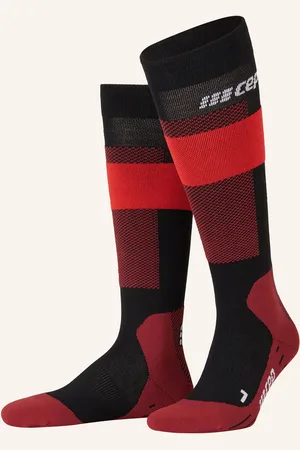 CEP Skisocken MERINO COMPRESSION - TALL mit Merinowolle