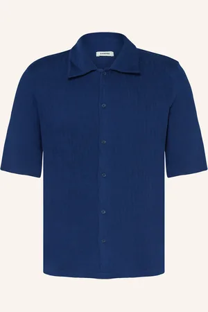 Sandro Kurzarm-Hemd Slim Fit mit Plissees