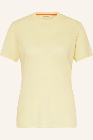 Icebreaker T-Shirt aus Merinowolle mit Leinen