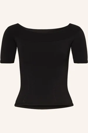 Alexander McQueen Off-Shoulder-Shirt