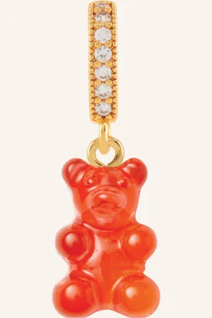 Crystal Haze Pendant JELLY RED NOSTALGIA BEAR by GLAMBOU