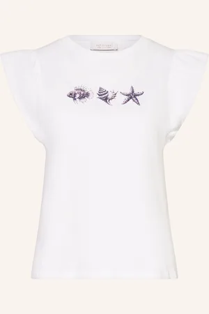 Rich & Royal T-Shirt mit Schmucksteinen