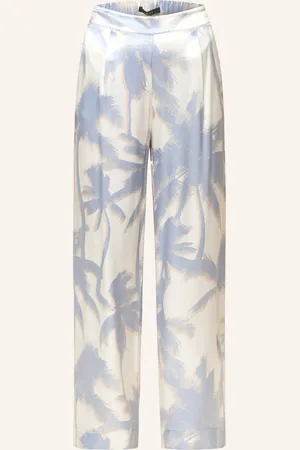 Oui Marlenehose aus Satin