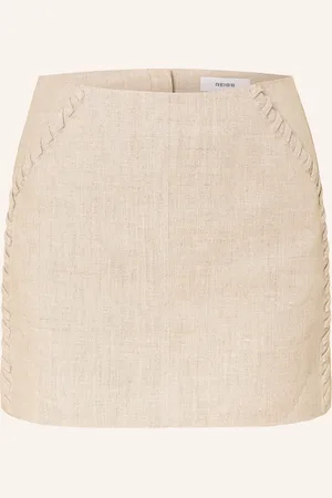 Reiss Leinenrock NIKITA