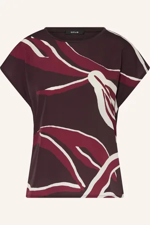 Opus T-Shirt SOPIKA im Materialmix