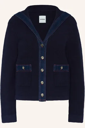 Sandro Strickjacke aus Bouclé