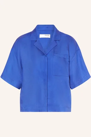 SELECTED Bluse mit Leinen