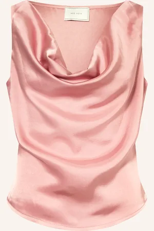 Neo Noir Blusentop MUNA aus Satin