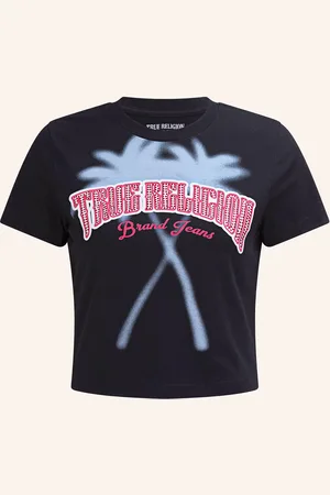 True Religion T-Shirt PALM TREE