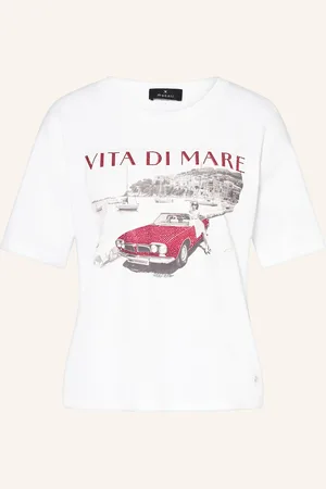 monari T-Shirt mit Schmucksteinen