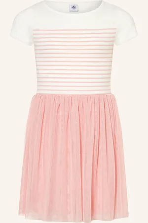 Petit Bateau Kleid im Materialmix