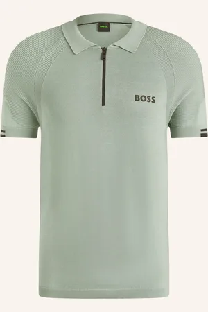 HUGO BOSS Strick-Poloshirt PERFORM-MAX