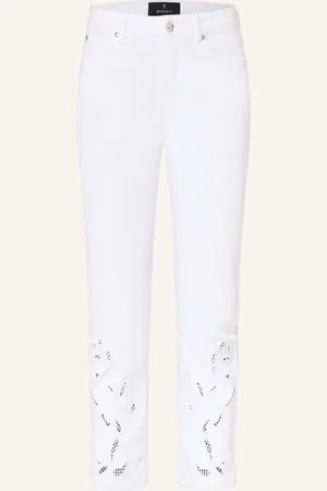 monari 7/8-Hose mit Stickereien
