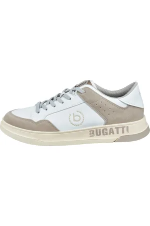 Bugatti Sneaker Material-Mix mit unterschiedlichen Strukturen und Farben in