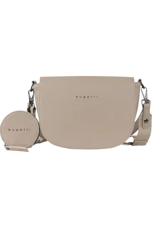 Bugatti Schultertasche mit kleiner Tasche am Schulterriemen in