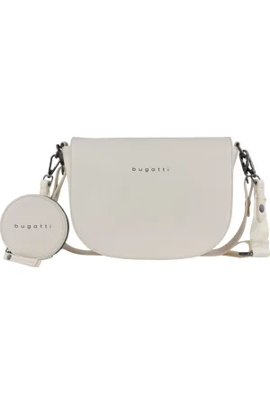 Bugatti Schultertasche mit kleiner Tasche am Schulterriemen in