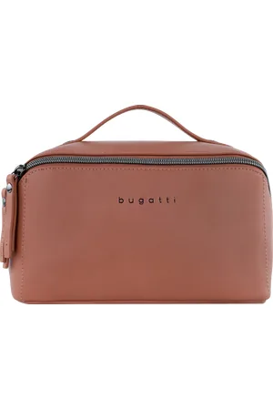 Bugatti Make-Up Tasche aus hochwertigem Kunstleder in