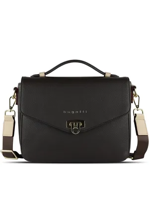 Bugatti Classic Bag mit abnehmbaren Schulterriemen in braun