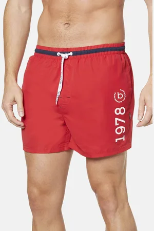 Bugatti Badehose mit dezentem Logo in
