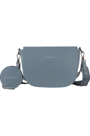 Bugatti Schultertasche mit kleiner Tasche am Schulterriemen in