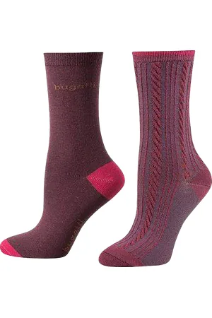 Bugatti Socken im praktischen 2er Pack in
