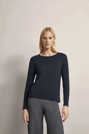 Bugatti Langarmshirt aus softem Modal in