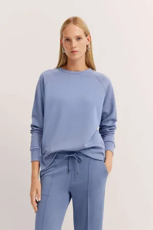 Bugatti Sweatshirt mit seitlichen Reißverschlüssen in