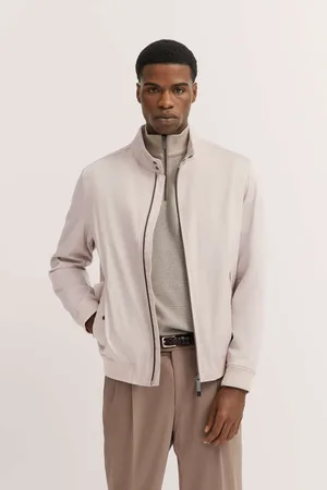 Bugatti Blouson mit Stehkragen & Strickdetails in