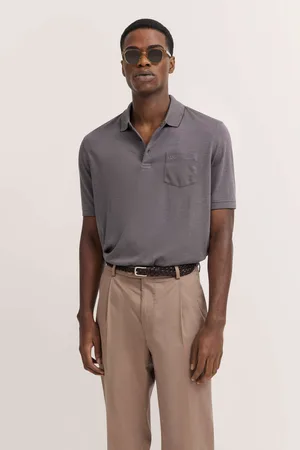 Bugatti Polo mit Brusttasche in