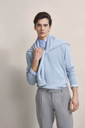 Bugatti Pullover mit komfortablen Schnitt in