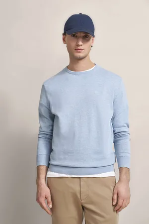 Bugatti Pullover aus reiner Baumwolle in