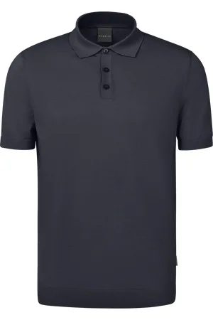Bugatti Polo mit Knopfleiste in