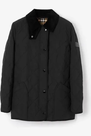Burberry Thermoregulierende Country-Steppjacke, Size: XXXS, Black