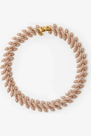Burberry Kette „Spear" mit Pavé-Fassung