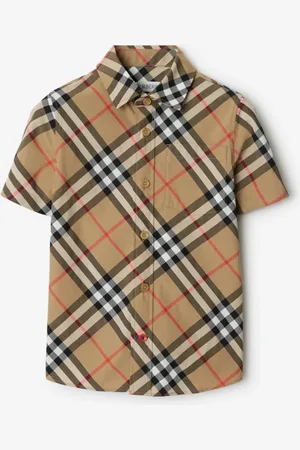 Burberry Baumwollhemd in Check, Size: 6Y