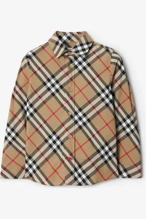 Burberry Baumwollhemd in Check, Size: 10Y
