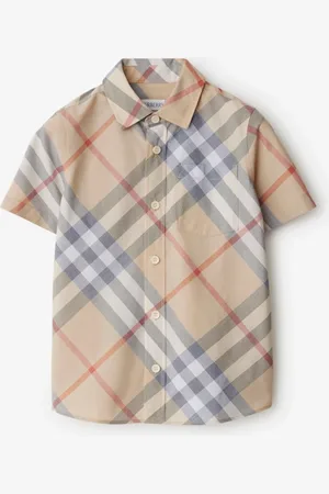Burberry Baumwollhemd in Check, Size: 6Y