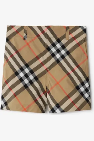 Burberry Baumwollshorts in Check, Size: 12M
