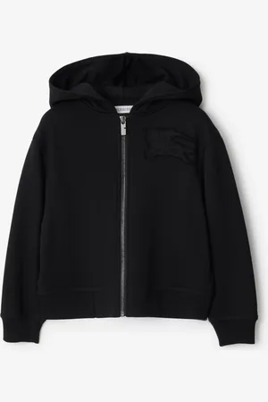 Burberry Baumwoll-Kapuzenjacke mit EKD-Motiv, Size: 4Y
