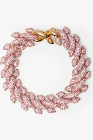Burberry Gliederarmband „Spear" mit Pavé-Fassung